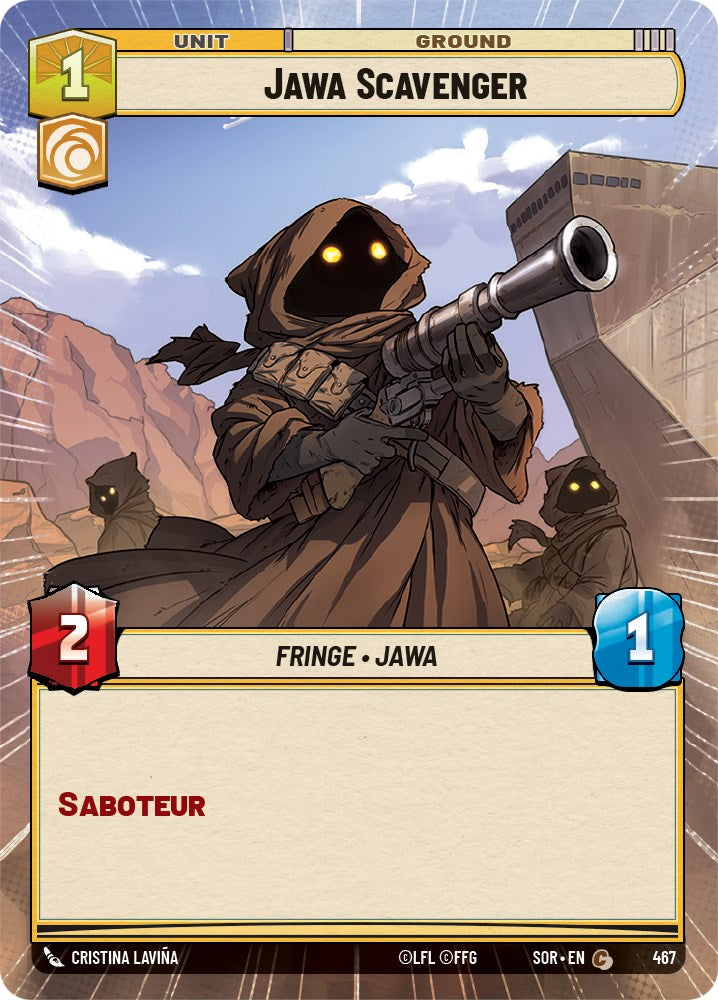 Jawa Scavenger (Hyperspace) (467) [Spark of Rebellion] | Exor Games New Glasgow