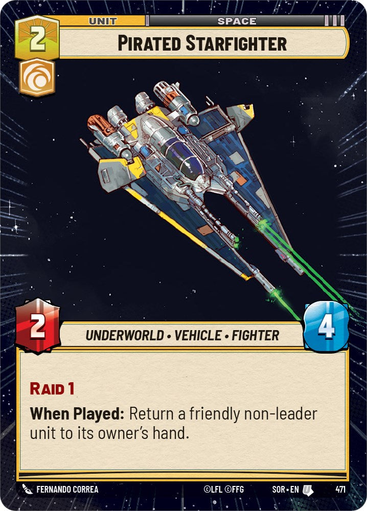 Pirated Starfighter (Hyperspace) (471) [Spark of Rebellion] | Exor Games New Glasgow