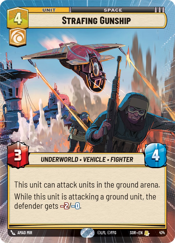 Strafing Gunship (Hyperspace) (474) [Spark of Rebellion] | Exor Games New Glasgow