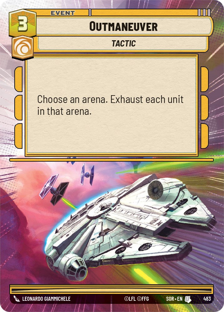 Outmaneuver (Hyperspace) (483) [Spark of Rebellion] | Exor Games New Glasgow