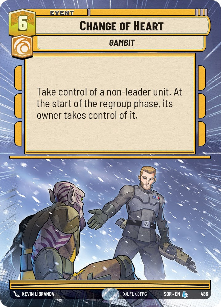 Change of Heart (Hyperspace) (486) [Spark of Rebellion] | Exor Games New Glasgow