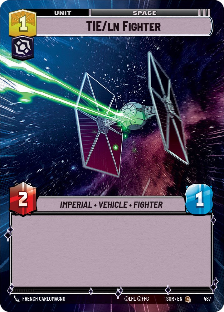TIE/ln Fighter (Hyperspace) (487) [Spark of Rebellion] | Exor Games New Glasgow
