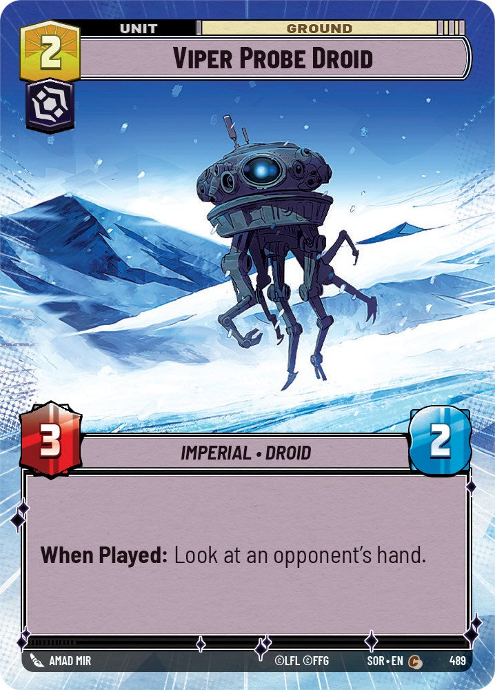 Viper Probe Droid (Hyperspace) (489) [Spark of Rebellion] | Exor Games New Glasgow