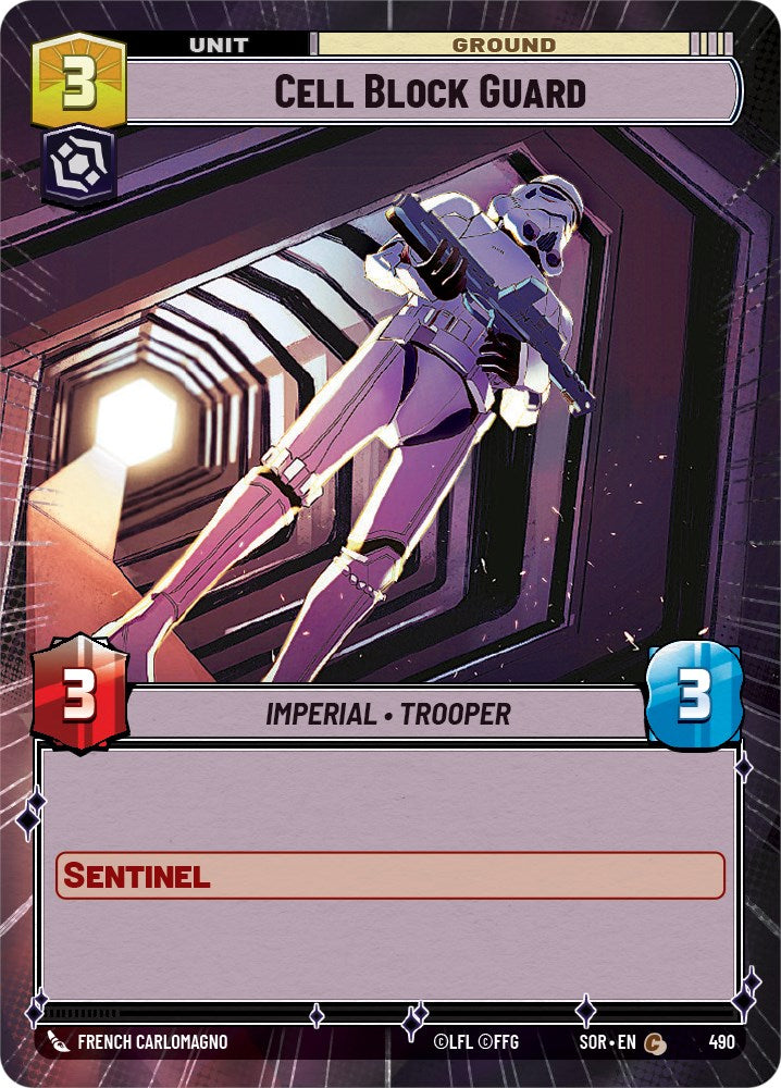 Cell Block Guard (Hyperspace) (490) [Spark of Rebellion] | Exor Games New Glasgow