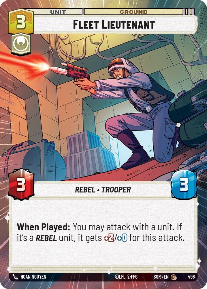 Fleet Lieutenant (Hyperspace) (498) [Spark of Rebellion] | Exor Games New Glasgow