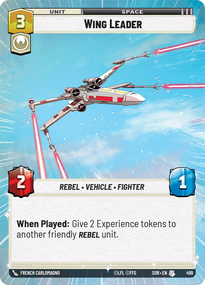 Wing Leader (Hyperspace) (499) [Spark of Rebellion] | Exor Games New Glasgow
