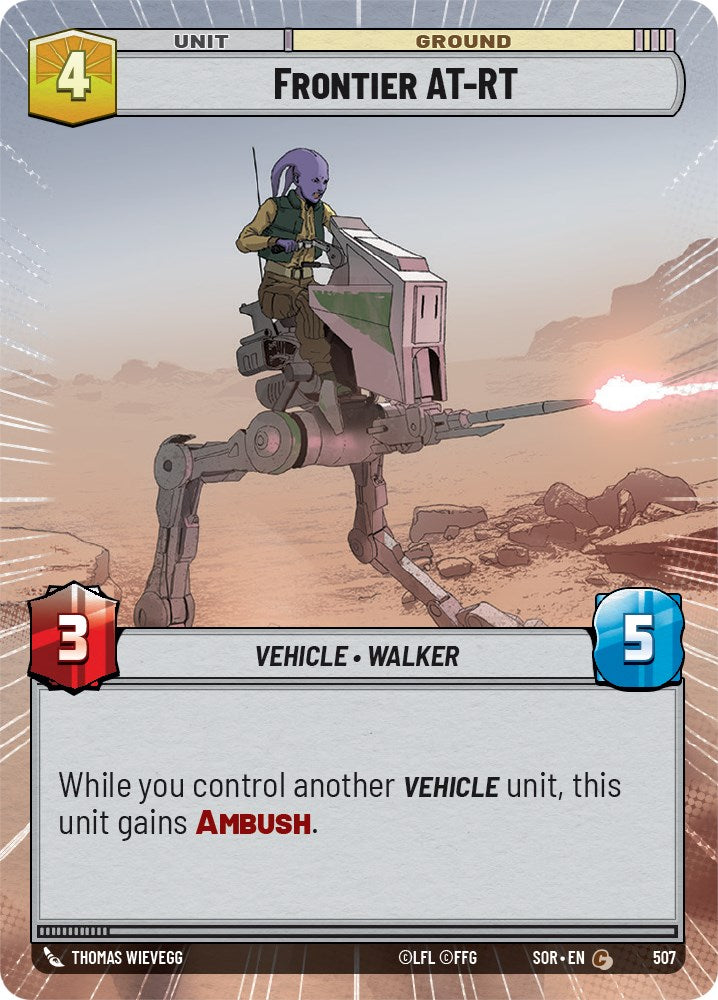 Frontier AT-RT (Hyperspace) (507) [Spark of Rebellion] | Exor Games New Glasgow