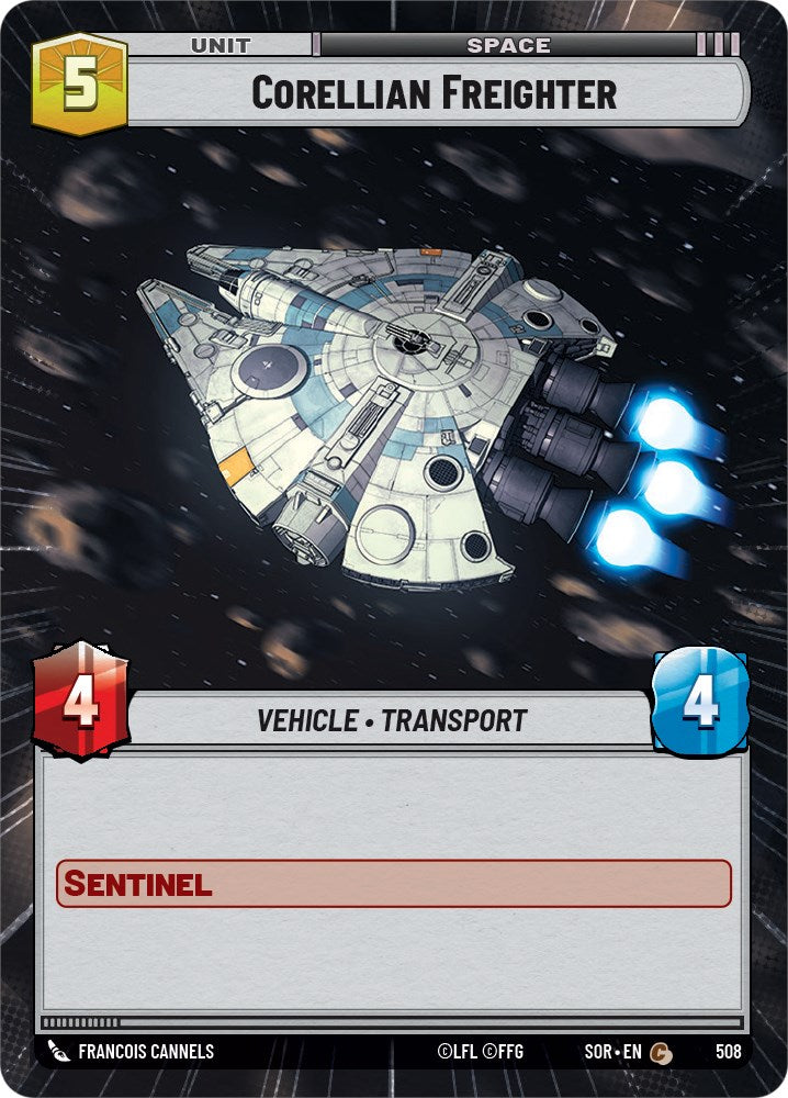 Corellian Freighter (Hyperspace) (508) [Spark of Rebellion] | Exor Games New Glasgow