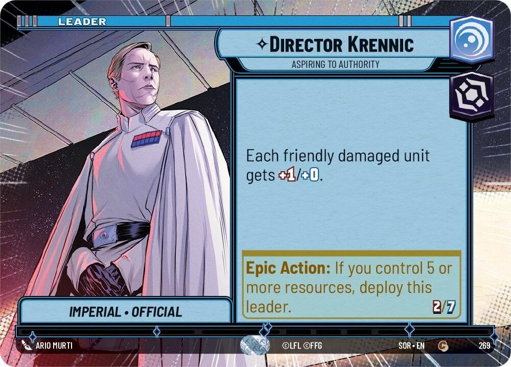 Director Krennic - Aspiring to Authority (Hyperspace) (269) [Spark of Rebellion] | Exor Games New Glasgow