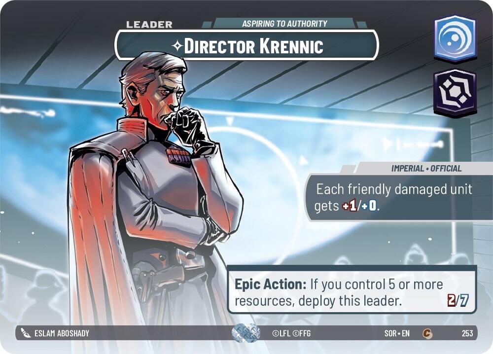 Director Krennic - Aspiring to Authority (Showcase) (253) [Spark of Rebellion] | Exor Games New Glasgow