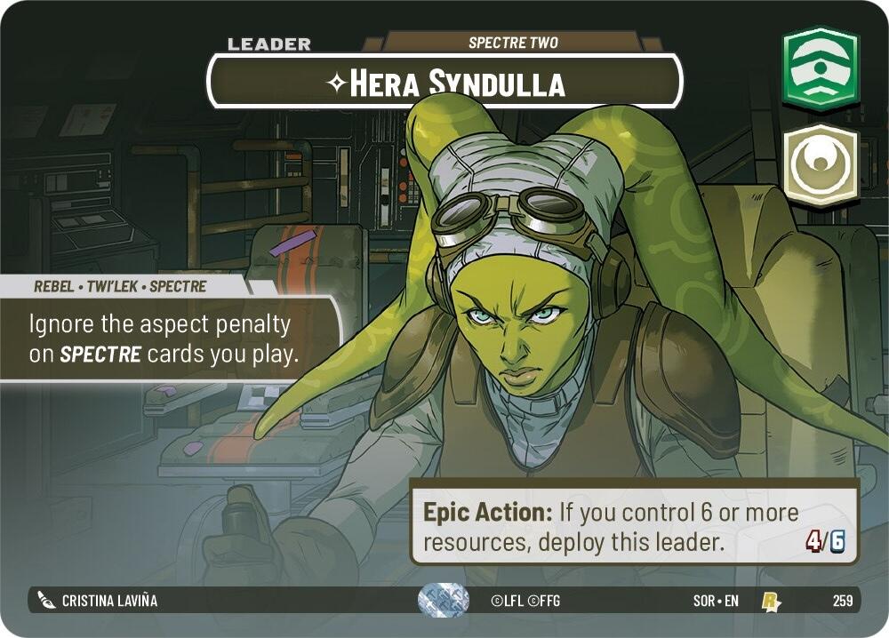 Hera Syndulla - Spectre Two (Showcase) (259) [Spark of Rebellion] | Exor Games New Glasgow