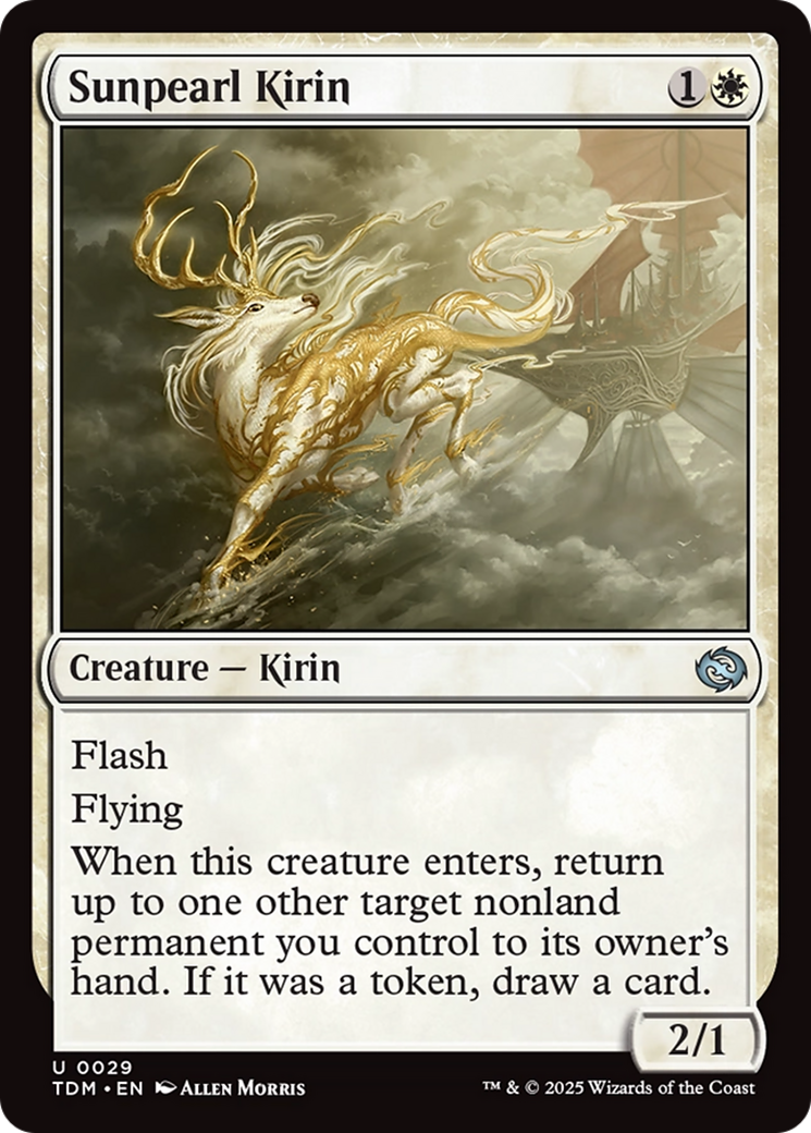 Sunpearl Kirin [Tarkir: Dragonstorm] | Exor Games New Glasgow