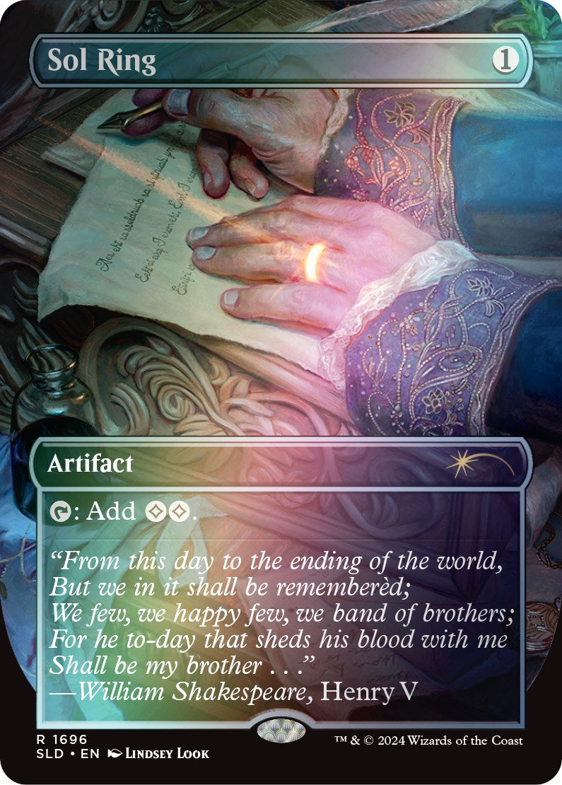 Sol Ring (1696) (Rainbow Foil) [Secret Lair: Sheldon's Spellbook] | Exor Games New Glasgow