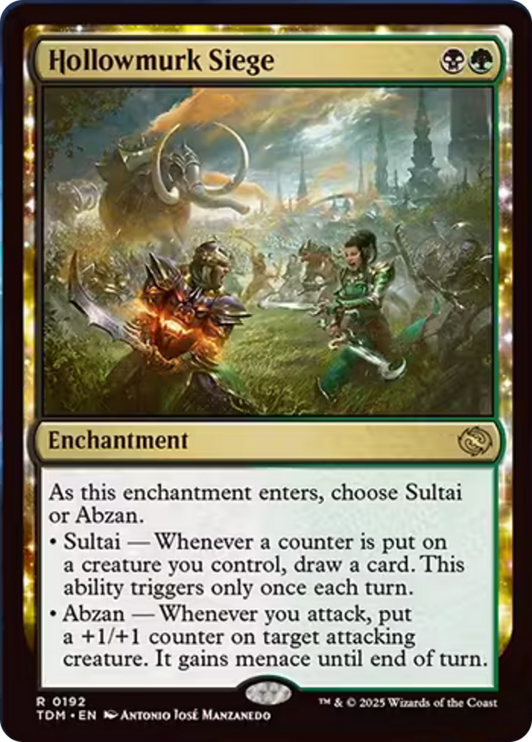 Hollowmurk Siege [Tarkir: Dragonstorm] | Exor Games New Glasgow