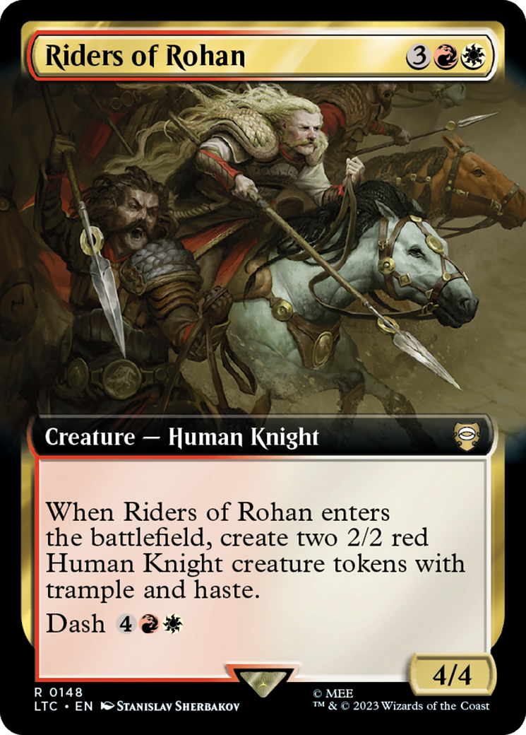 Riders of Rohan (Extended Art) [The Lord of the Rings: Tales of Middle-Earth Commander] | Exor Games New Glasgow