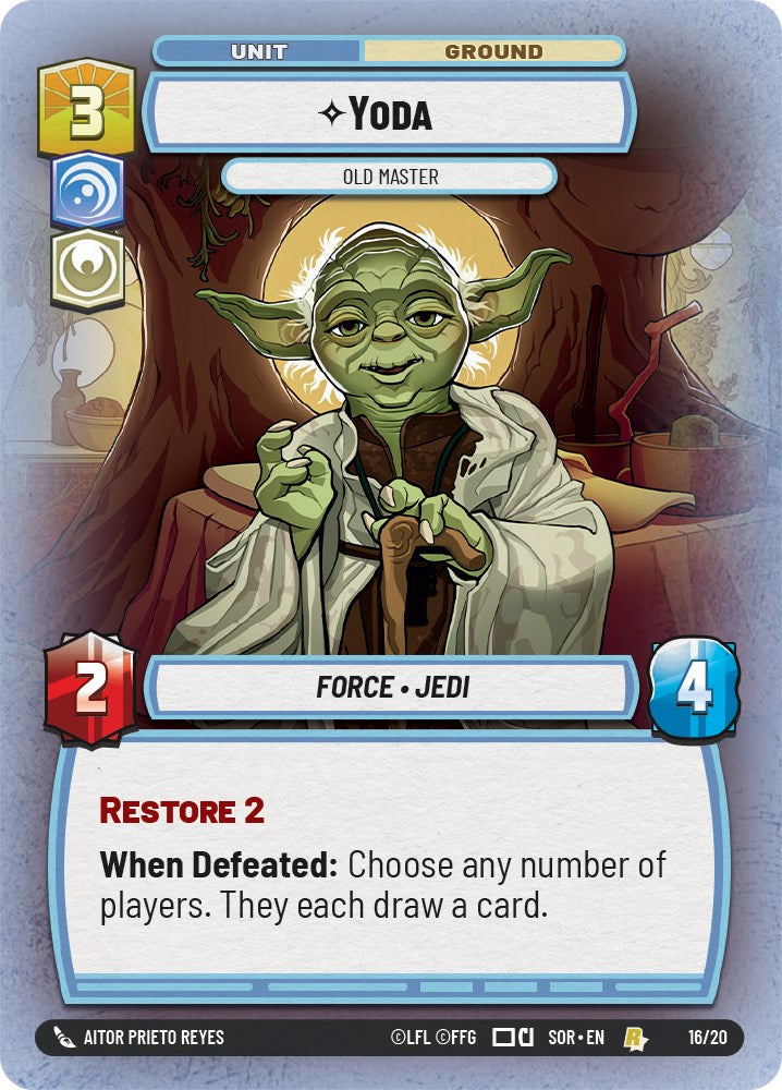Yoda - Old Master (16/20) [Spark of Rebellion: Weekly Play] | Exor Games New Glasgow