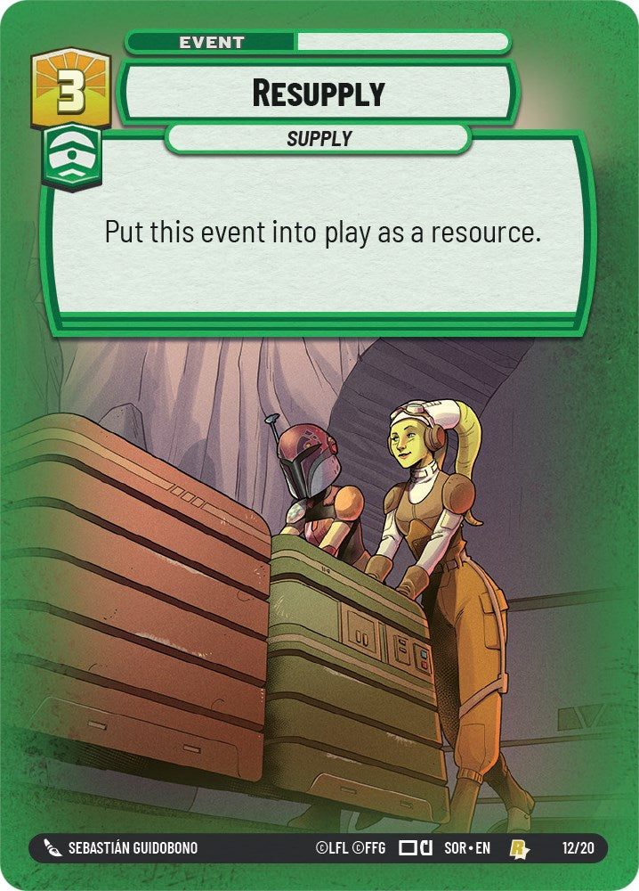 Resupply (12/20) [Spark of Rebellion: Weekly Play] | Exor Games New Glasgow