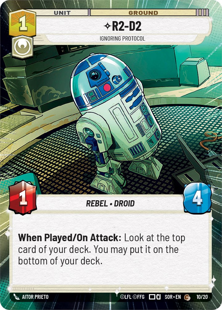 R2-D2 - Ignoring Protocol (Hyperspace) (10/20) [Spark of Rebellion: Weekly Play] | Exor Games New Glasgow