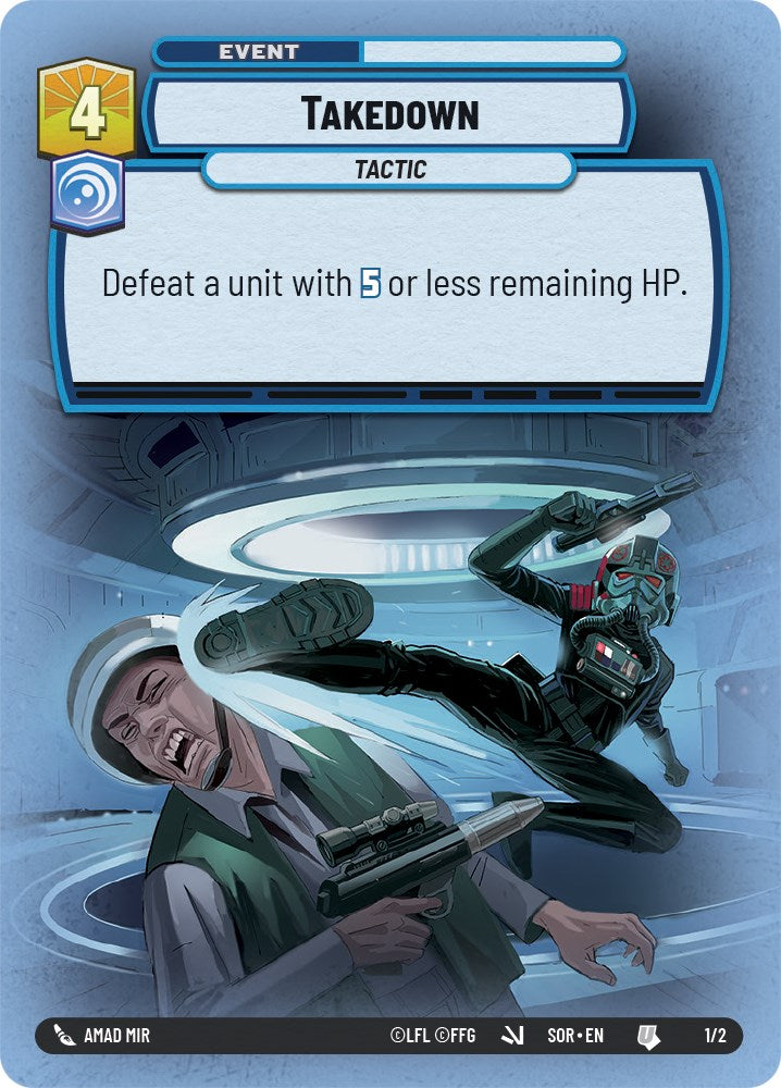 Takedown (1/2) [Store Showdown Promos] | Exor Games New Glasgow