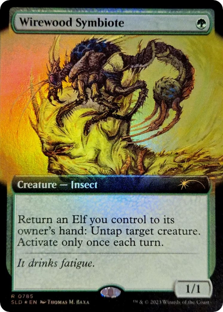 Wirewood Symbiote (Extended Art) [Secret Lair Drop Series] | Exor Games New Glasgow