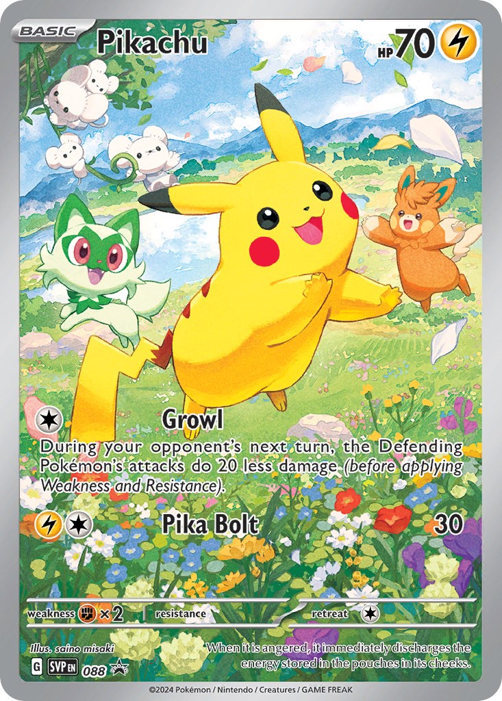 Pikachu (088) [Scarlet & Violet: Black Star Promos] | Exor Games New Glasgow