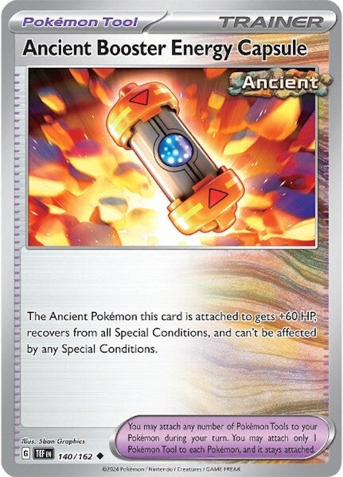 Ancient Booster Energy Capsule (140/162) [Scarlet & Violet: Temporal Forces] | Exor Games New Glasgow