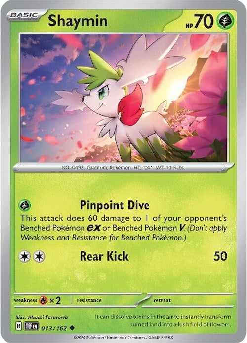 Shaymin (013/162) [Scarlet & Violet: Temporal Forces] | Exor Games New Glasgow