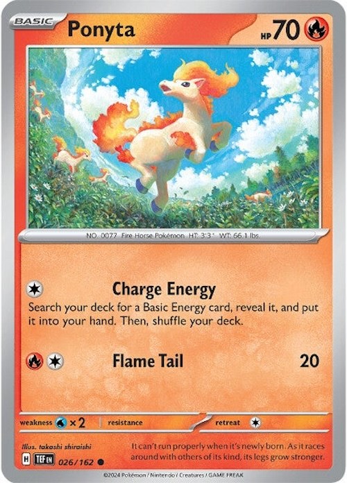 Ponyta (026/162) [Scarlet & Violet: Temporal Forces] | Exor Games New Glasgow