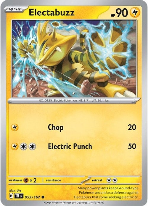 Electabuzz (053/162) [Scarlet & Violet: Temporal Forces] | Exor Games New Glasgow