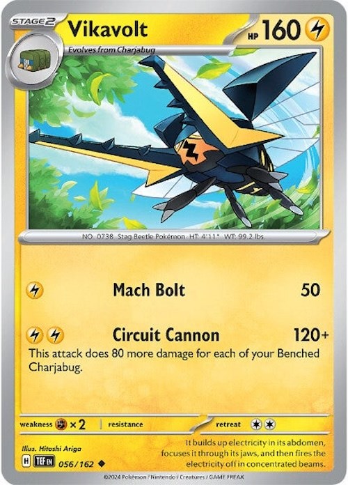 Vikavolt (056/162) [Scarlet & Violet: Temporal Forces] | Exor Games New Glasgow