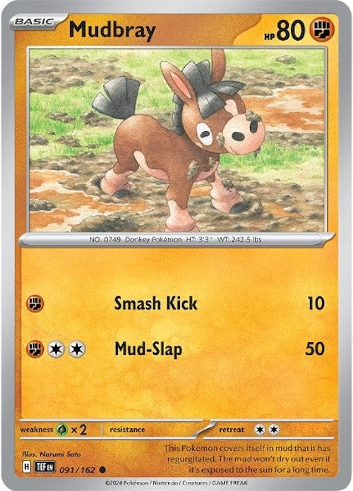 Mudbray (091/162) [Scarlet & Violet: Temporal Forces] | Exor Games New Glasgow