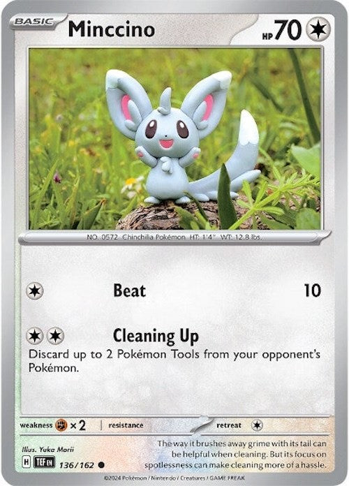 Minccino (136/162) [Scarlet & Violet: Temporal Forces] | Exor Games New Glasgow