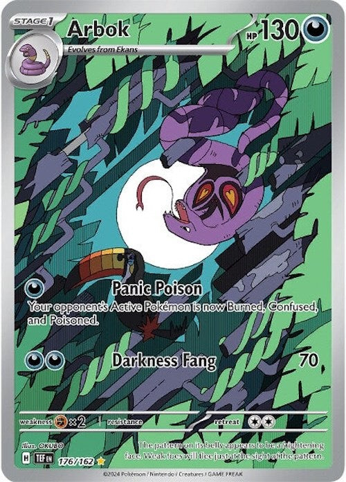 Arbok (176/162) [Scarlet & Violet: Temporal Forces] | Exor Games New Glasgow