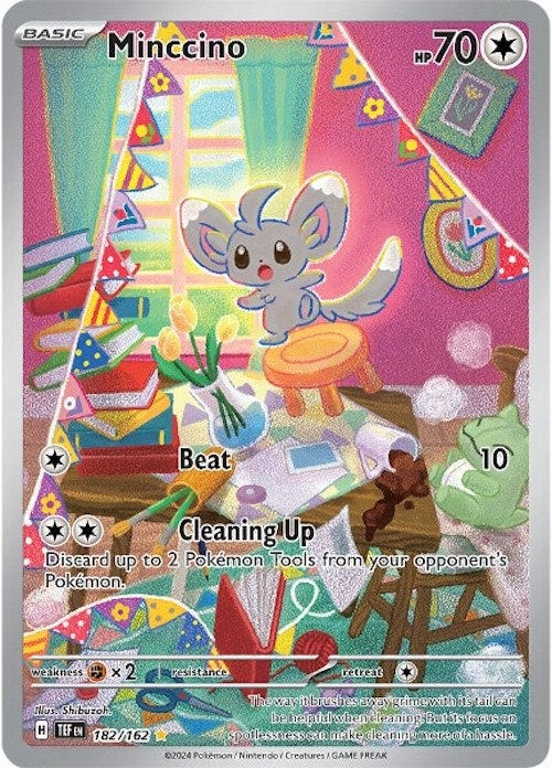 Minccino (182/162) [Scarlet & Violet: Temporal Forces] | Exor Games New Glasgow