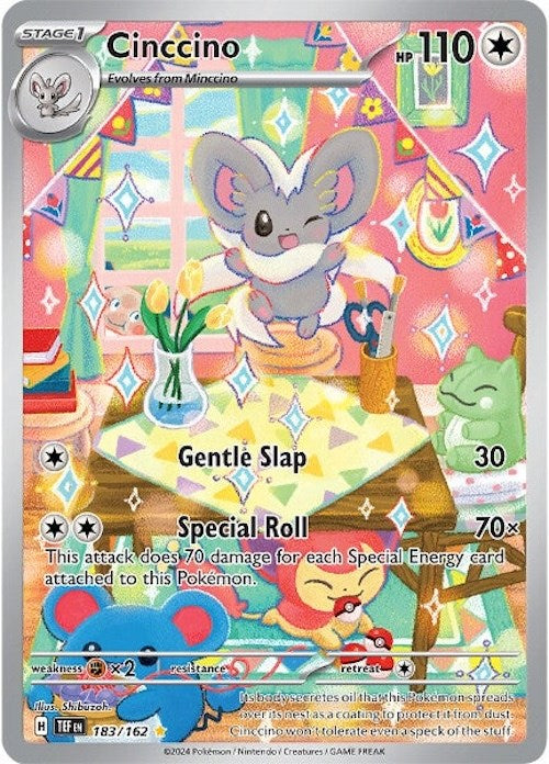 Cinccino (183/162) [Scarlet & Violet: Temporal Forces] | Exor Games New Glasgow