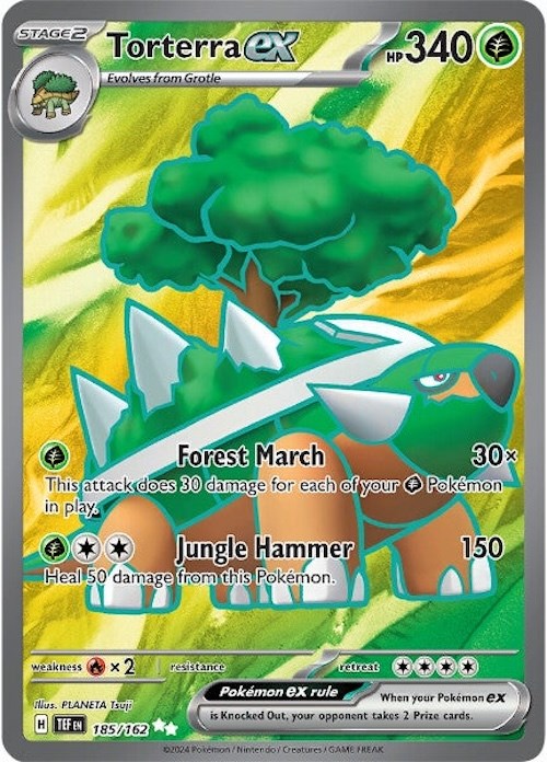 Torterra ex (185/162) [Scarlet & Violet: Temporal Forces] | Exor Games New Glasgow