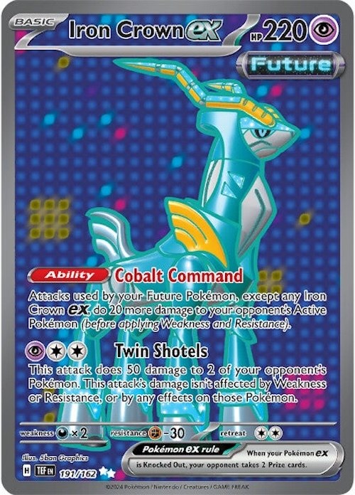 Iron Crown ex (191/162) [Scarlet & Violet: Temporal Forces] | Exor Games New Glasgow