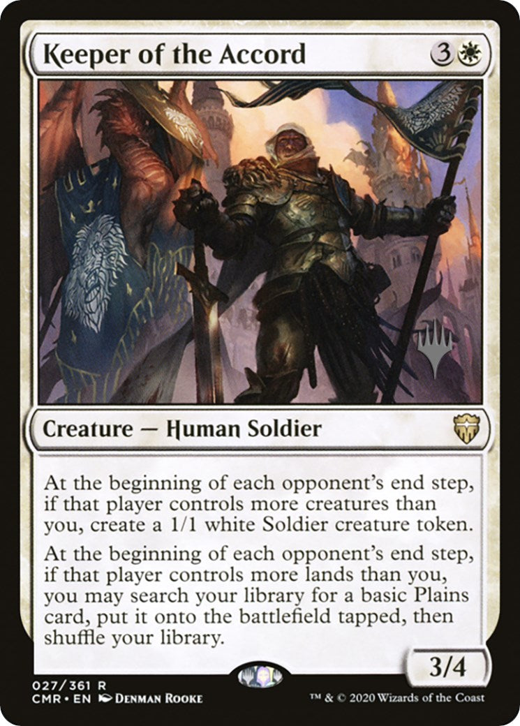 Keeper of the Accord (Promo Pack) [Murders at Karlov Manor Promos] | Exor Games New Glasgow