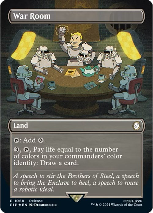 War Room (Borderless) [Fallout Promos] | Exor Games New Glasgow