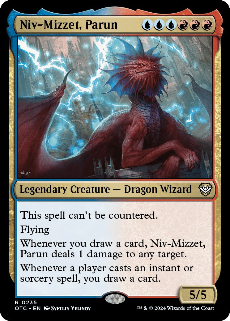 Niv-Mizzet, Parun [Outlaws of Thunder Junction Commander] | Exor Games New Glasgow