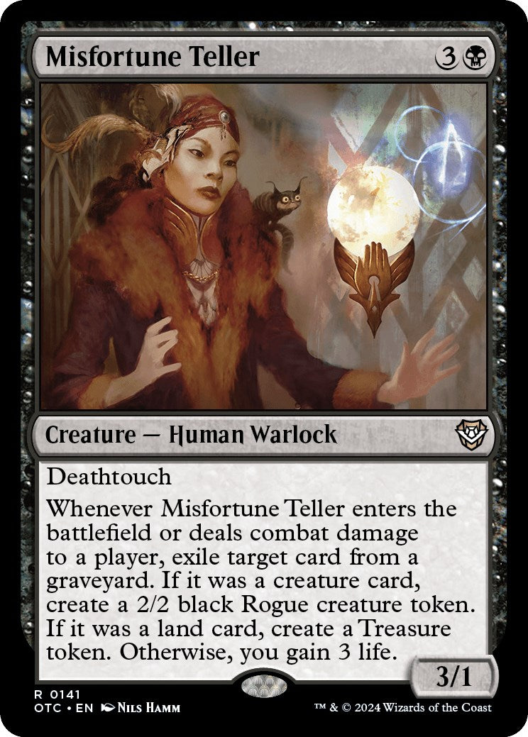 Misfortune Teller [Outlaws of Thunder Junction Commander] | Exor Games New Glasgow
