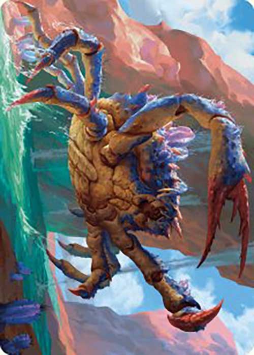 Canyon Crab Art Card [Outlaws of Thunder Junction Art Series] | Exor Games New Glasgow