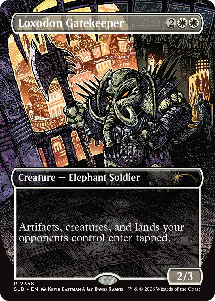 Loxodon Gatekeeper (2358) [Secret Lair Drop Series] | Exor Games New Glasgow