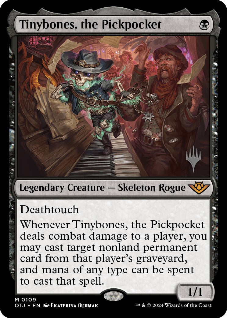 Tinybones, the Pickpocket (Promo Pack) [Outlaws of Thunder Junction Promos] | Exor Games New Glasgow