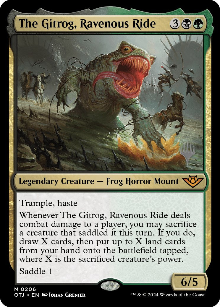 The Gitrog, Ravenous Ride (Promo Pack) [Outlaws of Thunder Junction Promos] | Exor Games New Glasgow