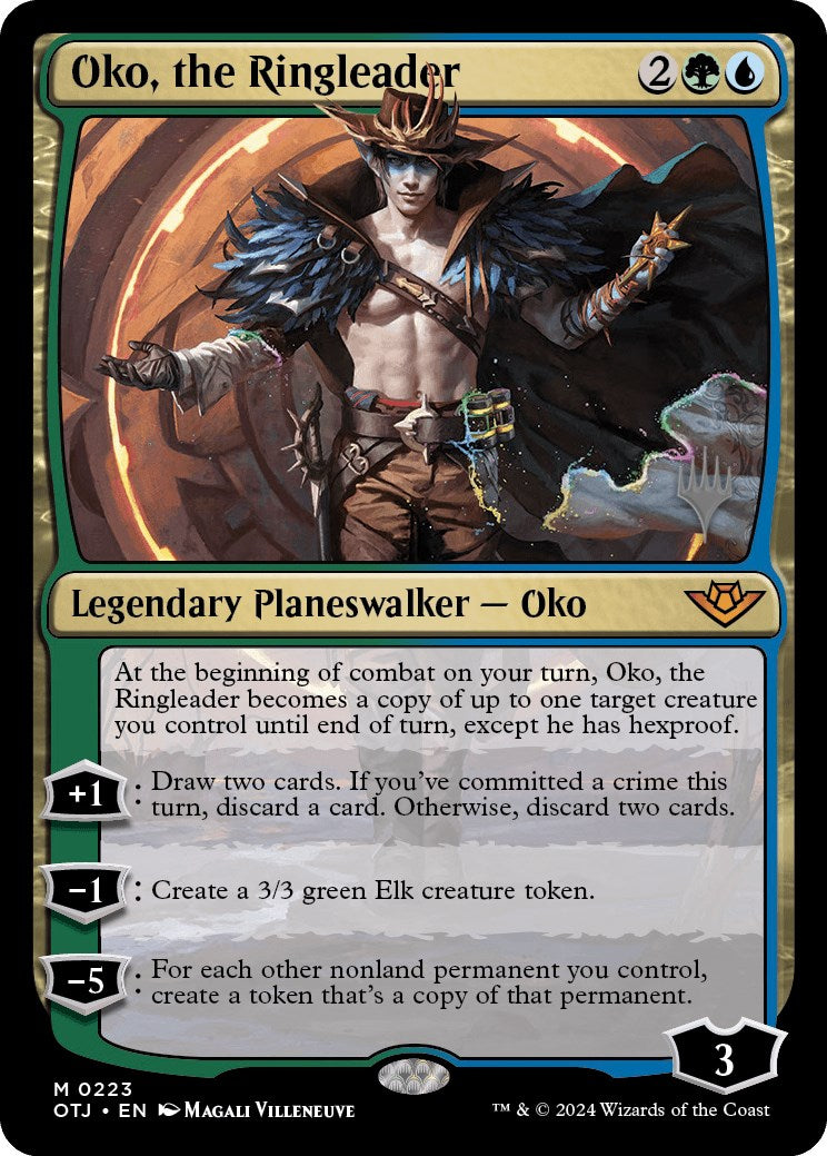 Oko, the Ringleader (Promo Pack) [Outlaws of Thunder Junction Promos] | Exor Games New Glasgow