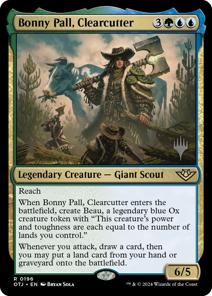 Bonny Pall, Clearcutter (Promo Pack) [Outlaws of Thunder Junction Promos] | Exor Games New Glasgow