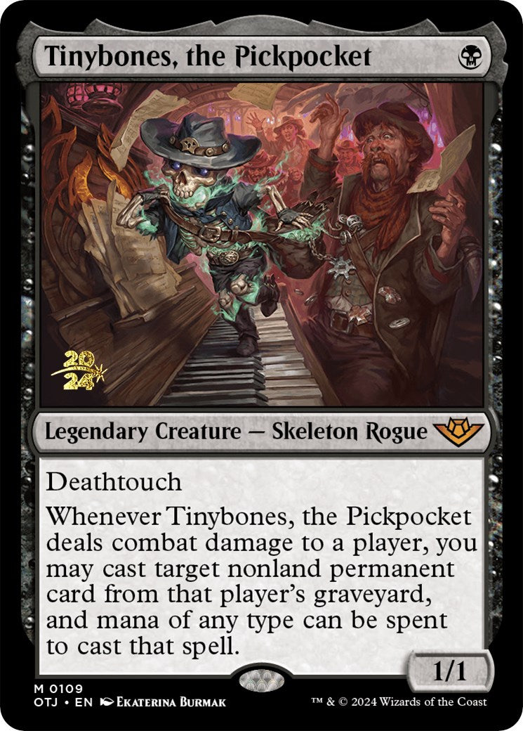 Tinybones, the Pickpocket [Outlaws of Thunder Junction Prerelease Promos] | Exor Games New Glasgow