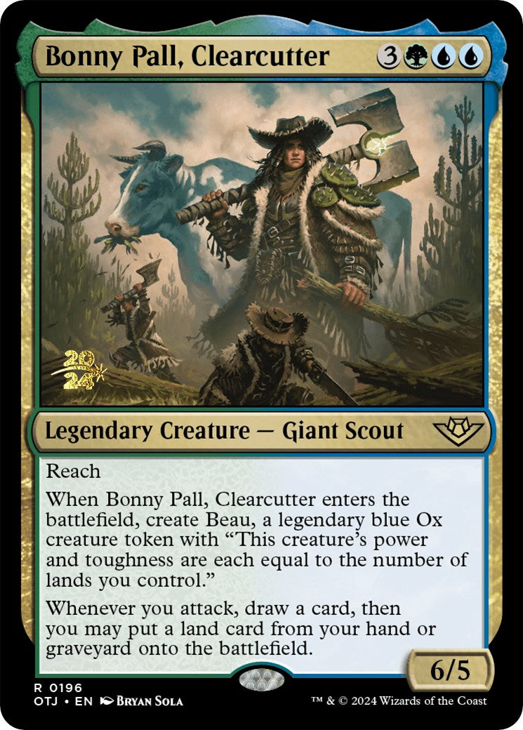 Bonny Pall, Clearcutter [Outlaws of Thunder Junction Prerelease Promos] | Exor Games New Glasgow