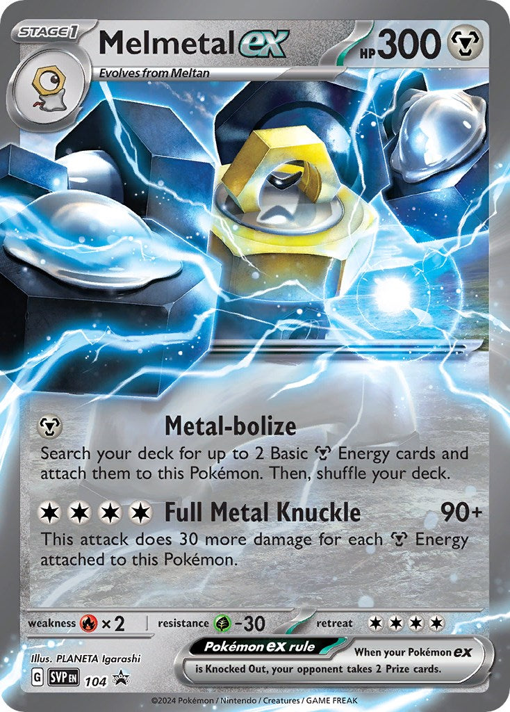 Melmetal ex (104) [Scarlet & Violet: Black Star Promos] | Exor Games New Glasgow